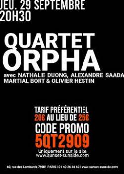 Quartet Orpha en concert