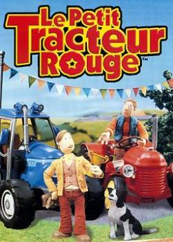 photo Le petit tracteur rouge