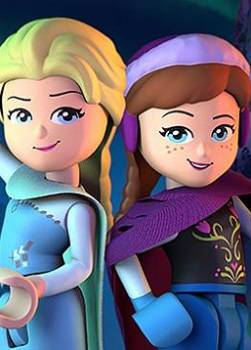 photo LEGO La Reine Des Neiges, Magie des aurores boréales