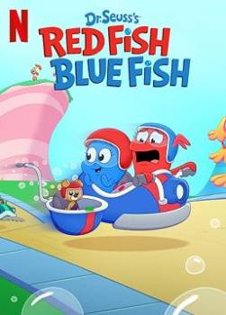 photo Un poisson rouge, un poisson bleu