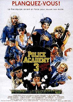 photo Police Academy 3, instructeurs de choc...